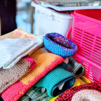 woollen pouches